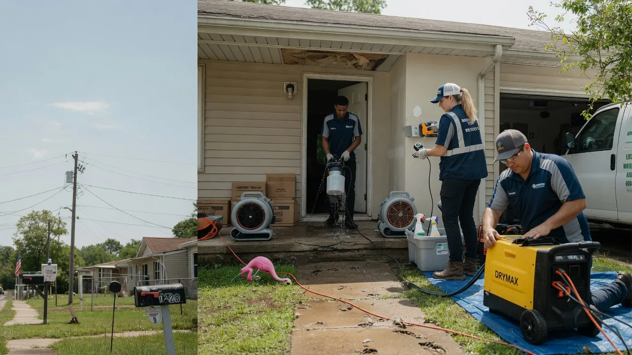 Storm Damage Water Removal in Chetopa, KS near me